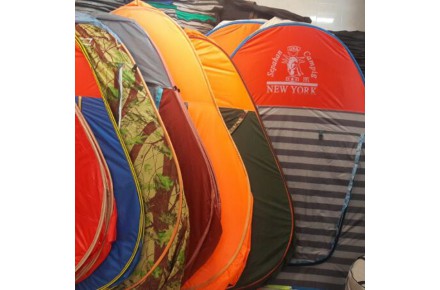 فروش انواع چادر مسافرتی در سایز های مختلف